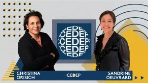 Cristina orisich et Sandrine Oeuvrard CEDEP-X-Le-figaro